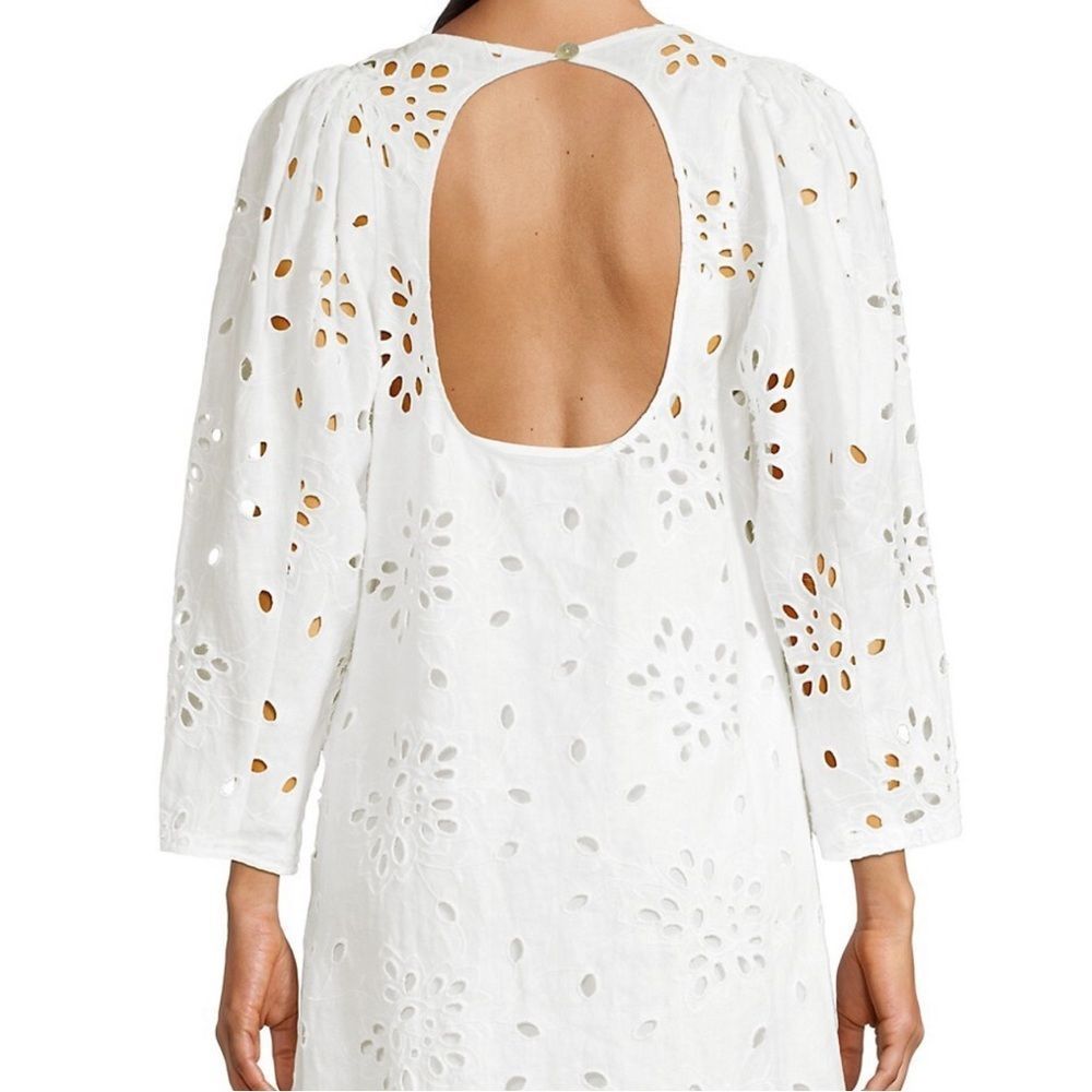 Rebecca Taylor Sarah Embroidered Shift Dress